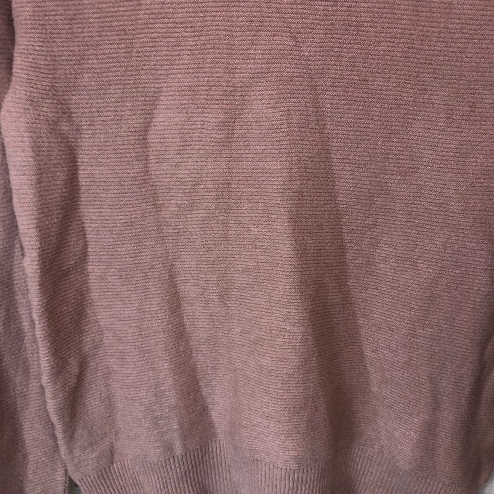 Jon & Anna Contemporary pink cowl neck long sleeve sweater size large - Picture 2 of 10
